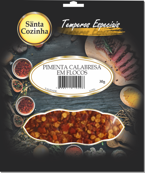 PIMENTA CALABRESA EM FLOCOS